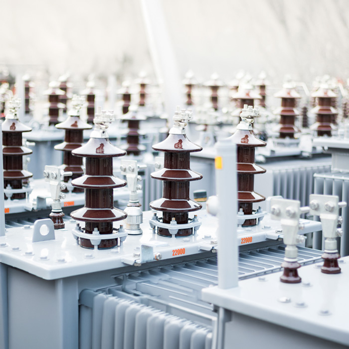 "Instalación de transformadores eléctricos, grupo de ttransformadores"