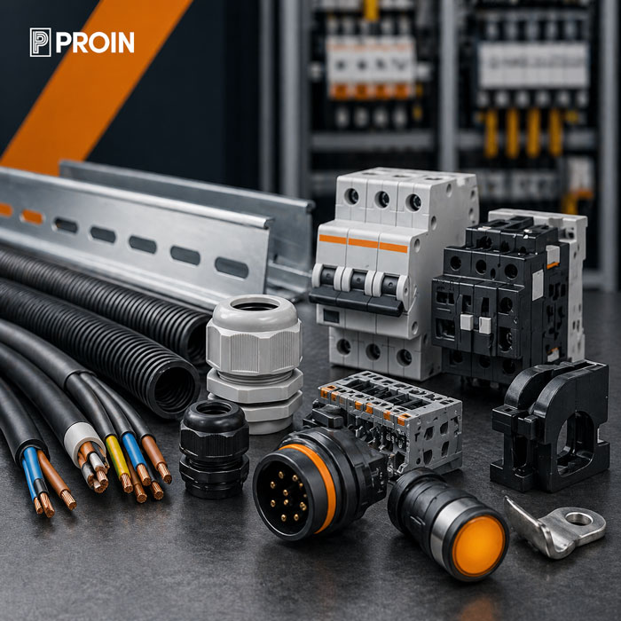 "Accesorios eléctricos industriales - PROIN Costa Rica"
